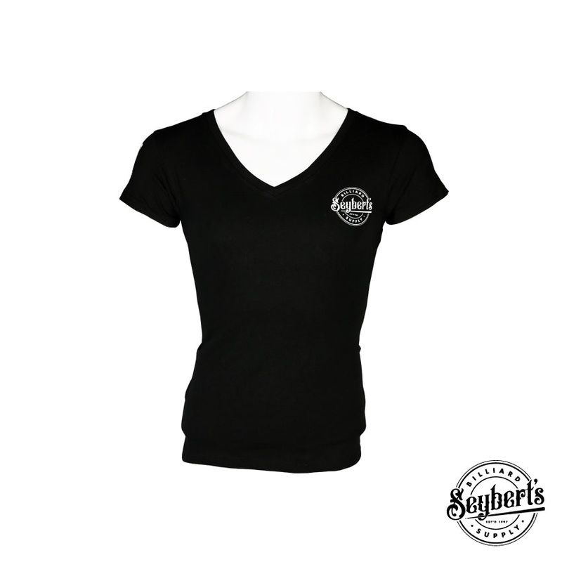 Seybert’s Woman’s Black V-Neck T-Shirt