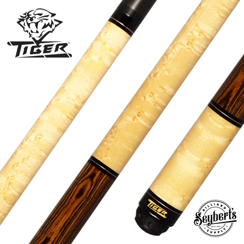 Tiger Classic 2 Series Cue – Fortis LD Carbon Shaft – C2-1FLD