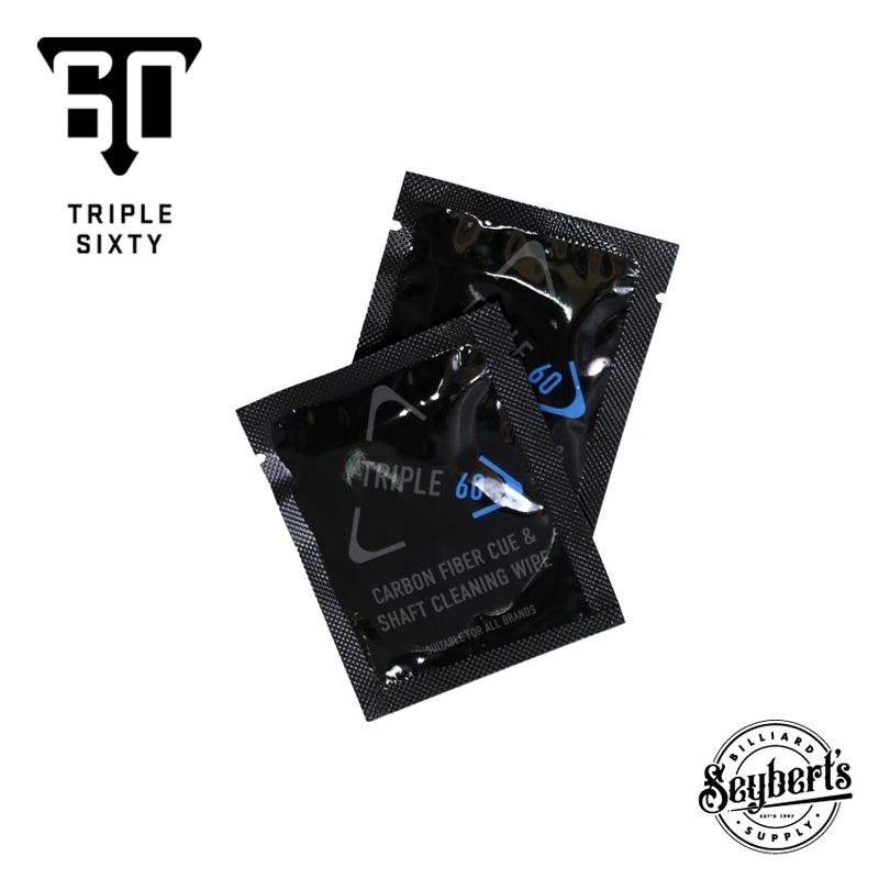 Triple 60 Carbon Shaft Cleaning Towelettes – 2 Pack