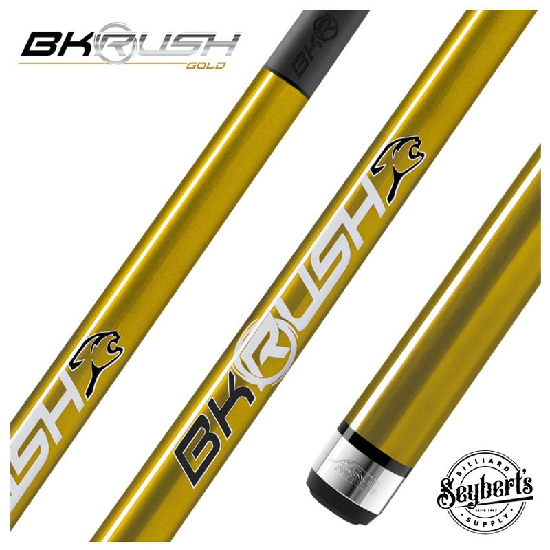 Predator BK Rush Gold Break Cue – No Wrap – BKRUSHGOLDNW