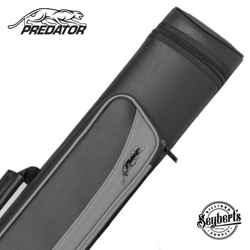 Predator Roadline Black/Grey 2×4 Hard Pool Cue Case – C24BLKGRYH