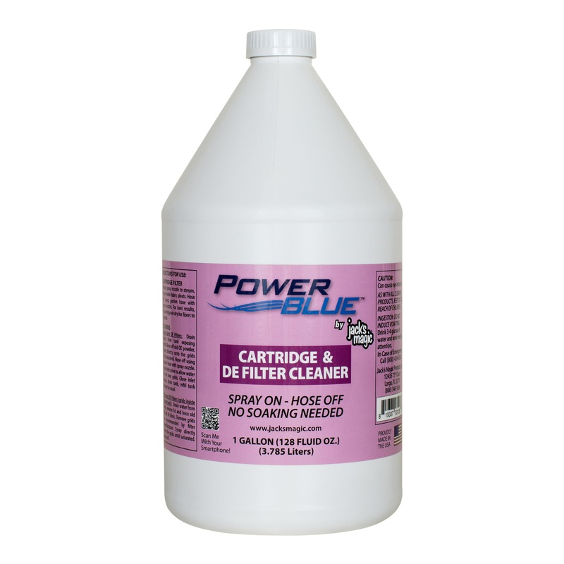 Jack’s Magic Power Blue Cartridge & DE Filter Cleaner