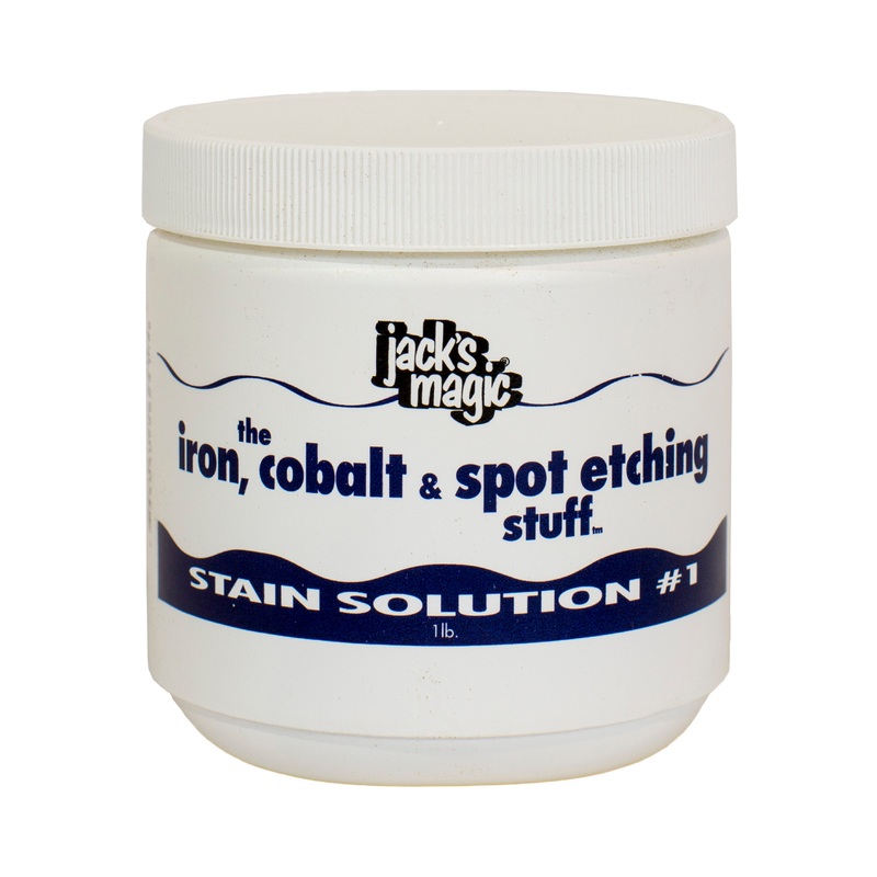 Jack’s Magic The Iron, Cobalt & Spot Etching Stuff – Stain Solution #1