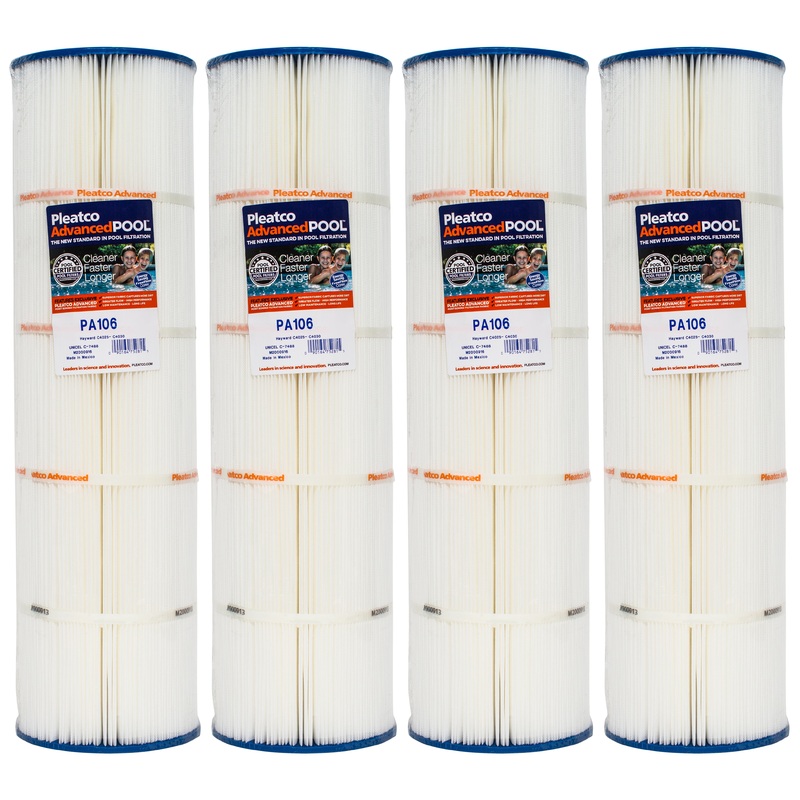 Pleatco PA106-PAK4 Filter Cartridges