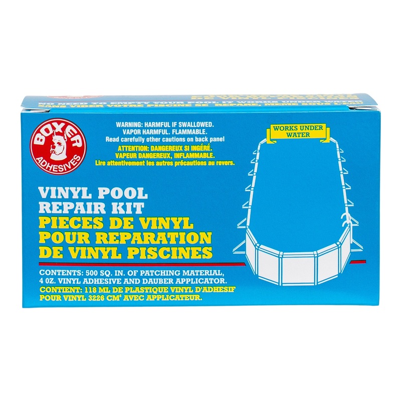 Boxer Adhesives 110 – Vinyl Pool Repair Kit