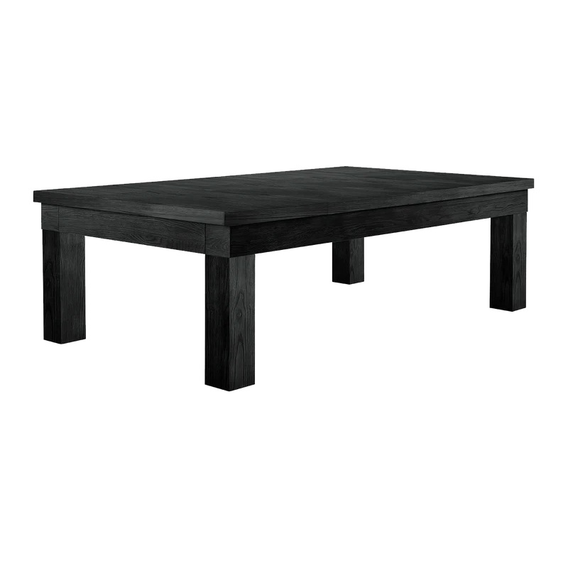 American Heritage 8′ Alta Dining Conversion Top – Black Ash