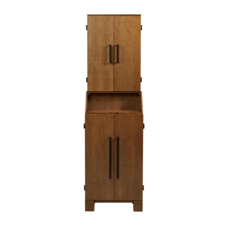 American Heritage Alta Standup Dart Cabinet – Brushed Walnut