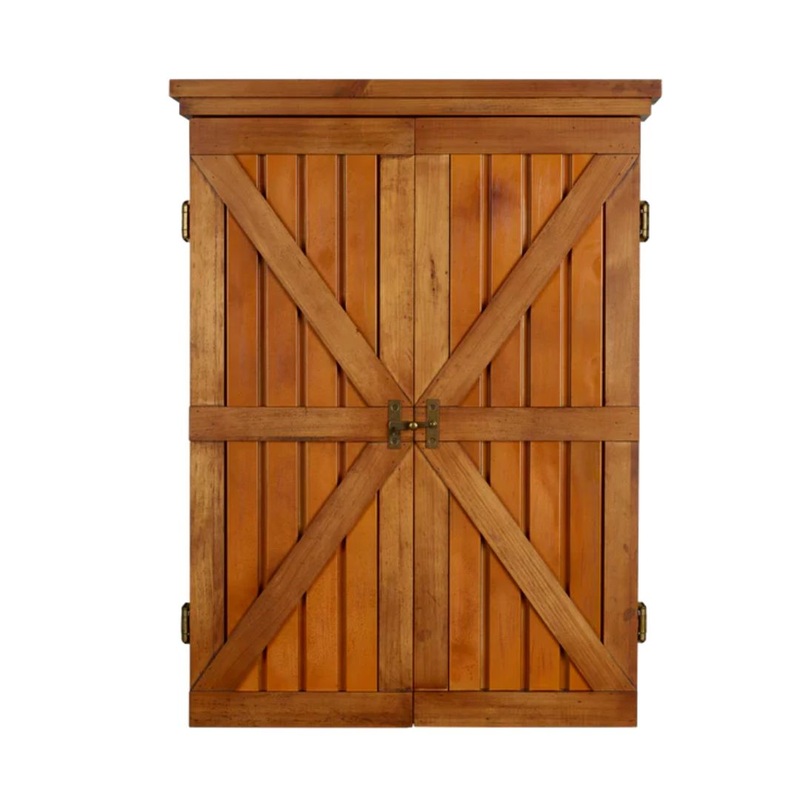 American Heritage Turnberry Dartboard Cabinet – Reclaimed Rustic