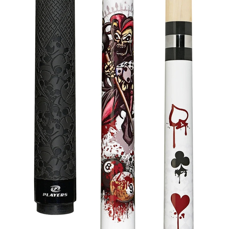 PLAYERS D-JS Jester Sport Grip Pool Cue