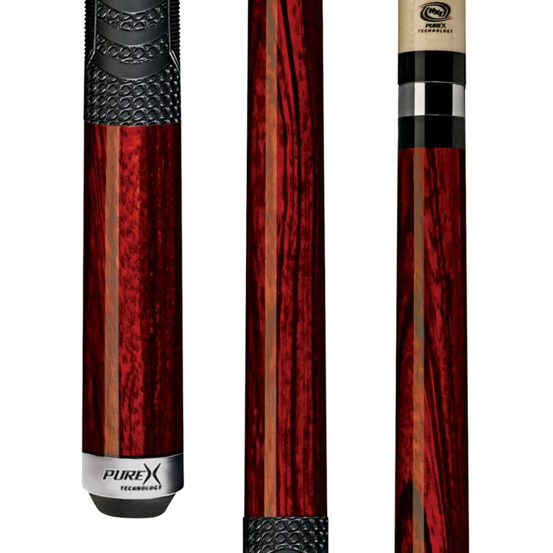 Pure X HXTC15 Zebrawood Pool Cue w/ MZ Grip