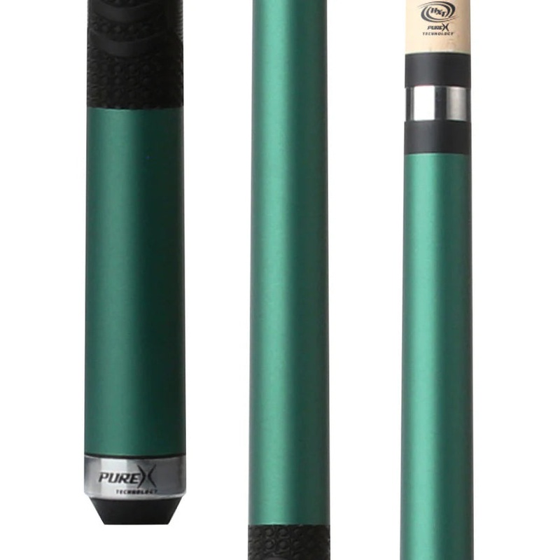Pure X HXTC22 Emerald Green Matte Pool Cue w/ MZ Grip