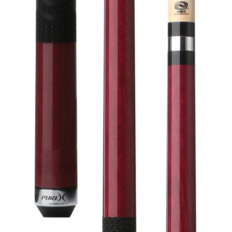 Pure X HXTC23 Purple Heart Matte Pool Cue w/ MZ Grip