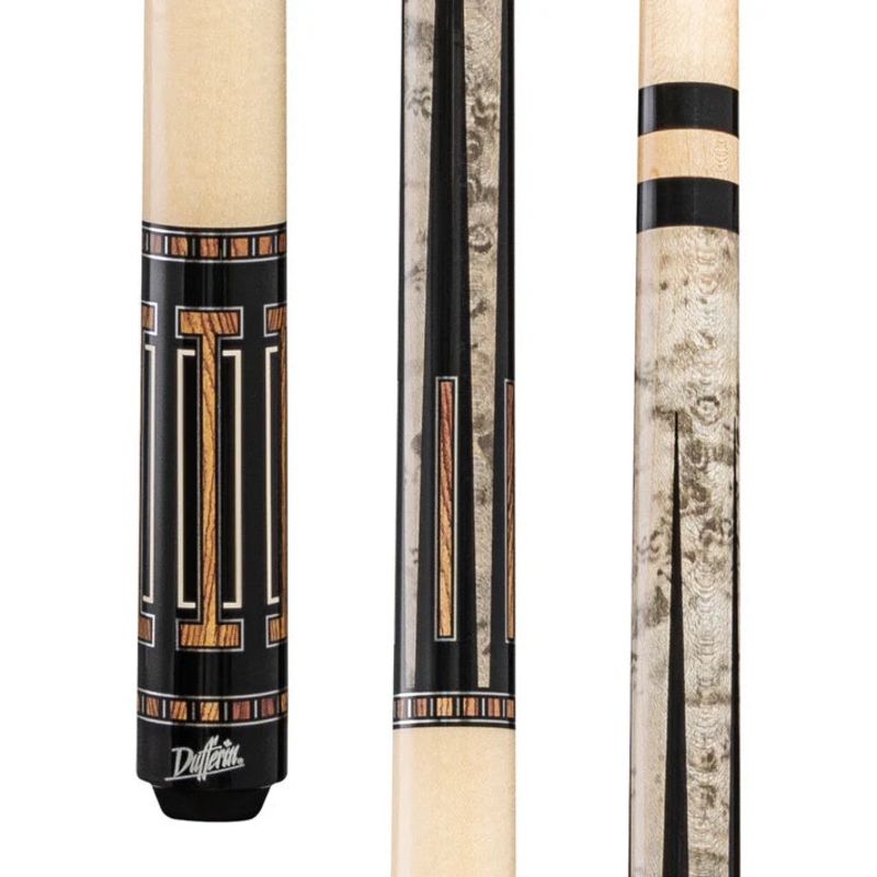 Dufferin D-545 Grey Birdseye & Bocote Pool Cue