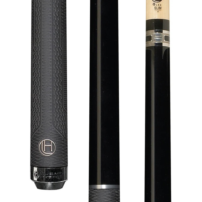 Lucasi Hybrid Pool Cue in Midnight Black with Fusion G5 Grip by Cue & Case