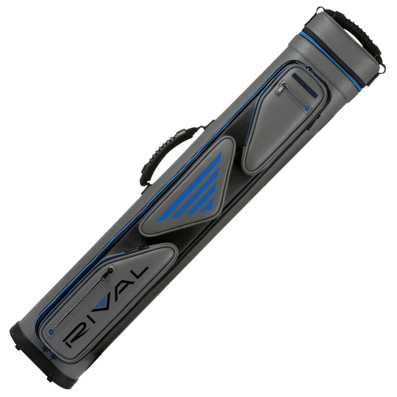 Lucasi Rival 4×8 Hard Pool Cue Case with Stand