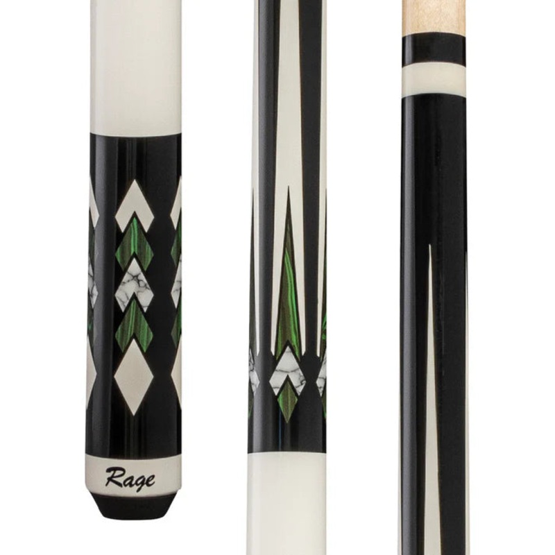 Rage RG221 Green Cascades Pool Cue