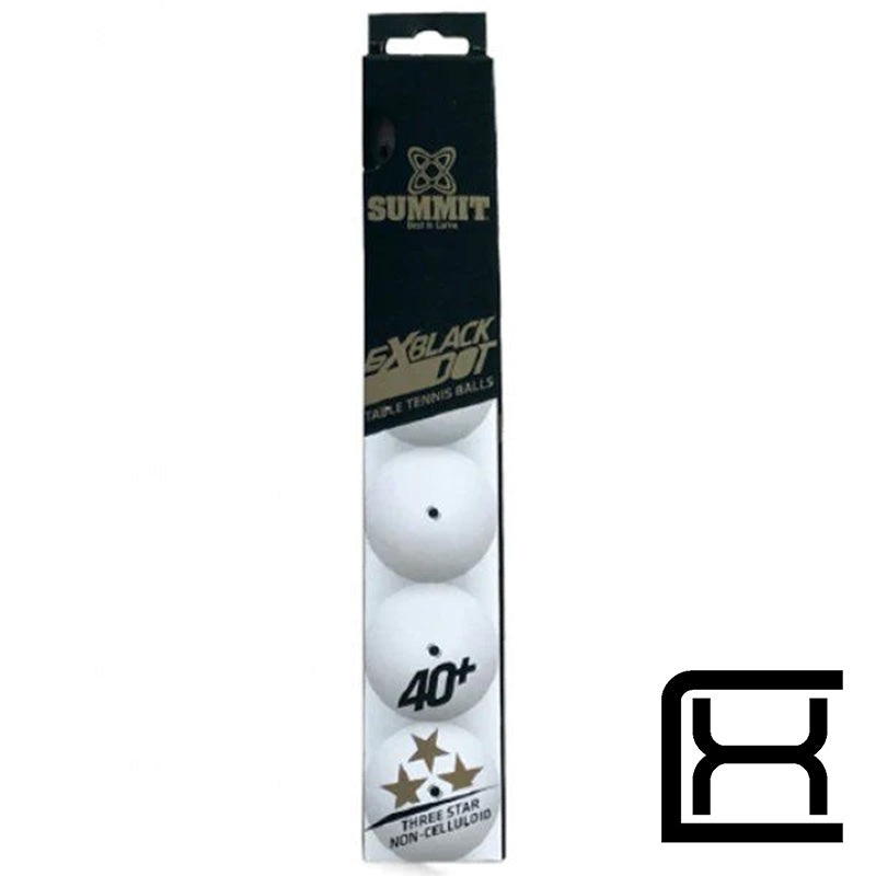 Summit 3 Star Table Tennis Balls – 6 Pack