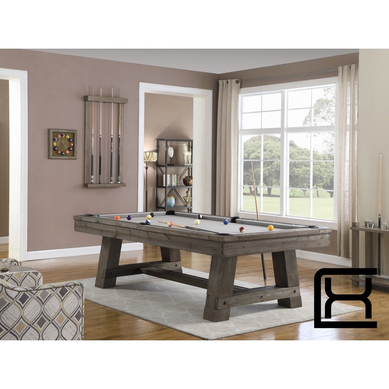 8′ Lancaster Pool Table + Dinning Top
