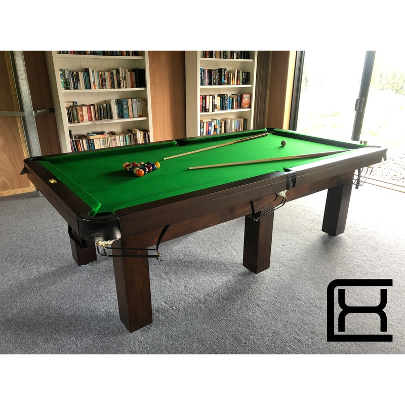 8′ Liverpool Pool Table – American Walnut