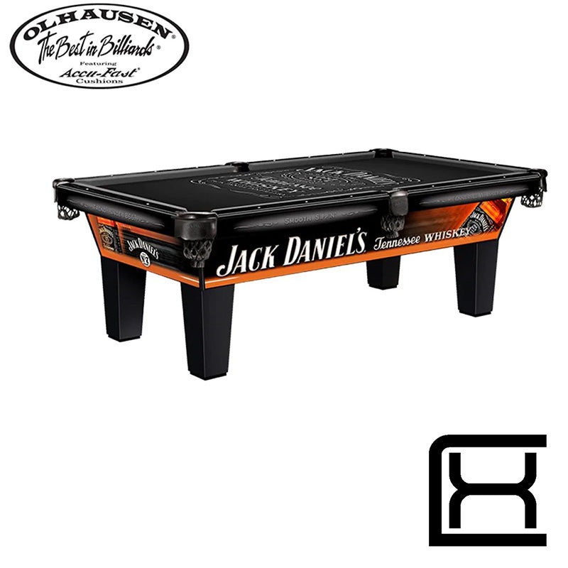 Olhausen Pool Table Jack Daniels Logo