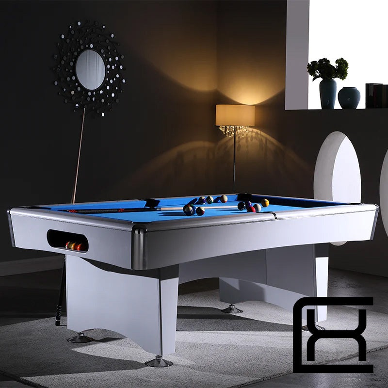 Striker 7′ Pool Table – White