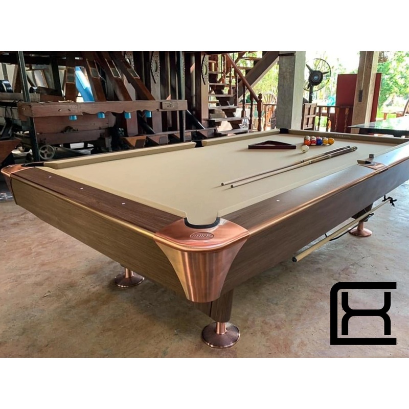 Tournament Club Wood Grain Pool Table