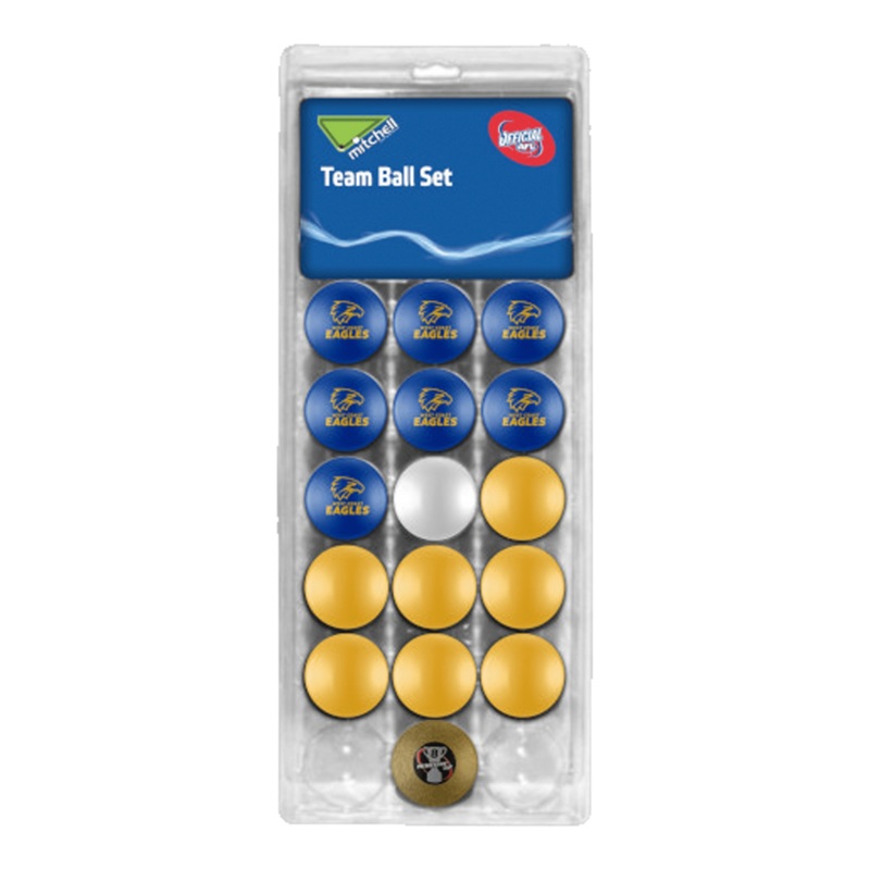AFL Teams Pool Ball Set