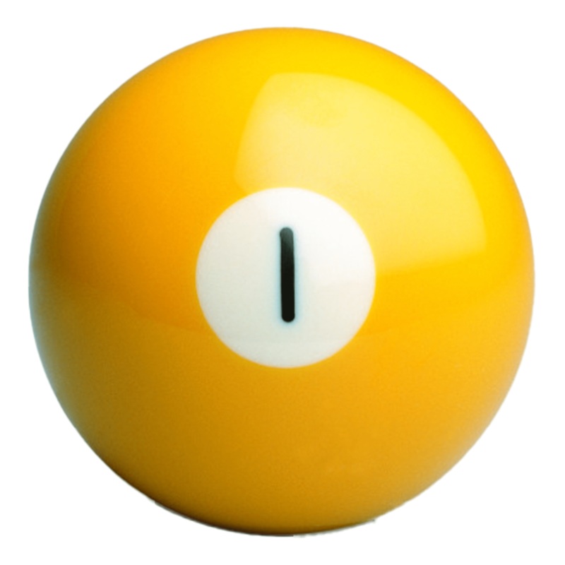 Individual Premier Kelly Pool Balls