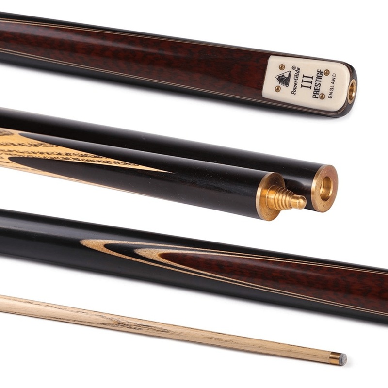 Prestige III – 2-Piece Ash 3/4 Split Cue with 6″ Extension