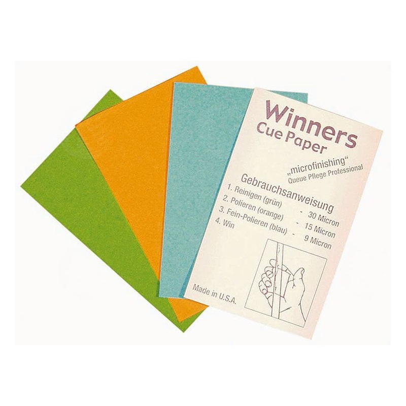 Winners Cue Paper – Snooker & Pool Cue Papers