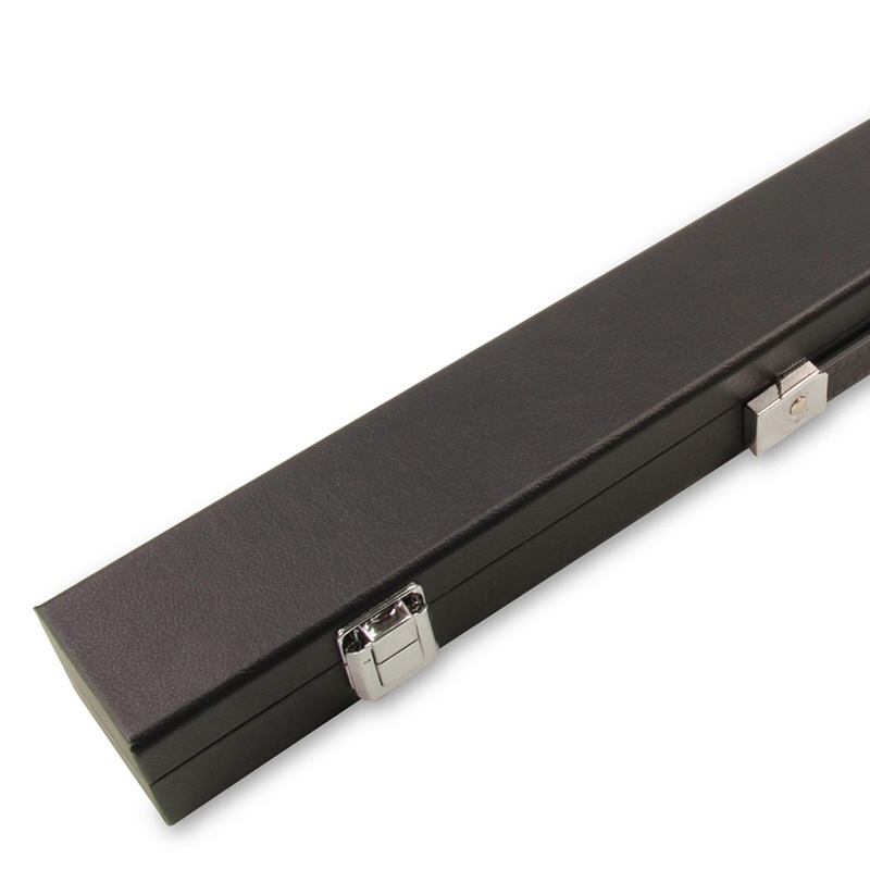 20” Mini BLACK HARD JUNIOR CUE CASE for 2pc 36″ Short Snooker & Pool Cues