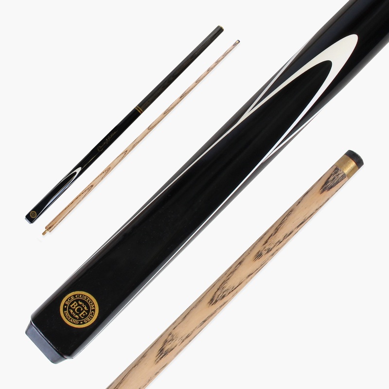 BCE Ronnie O’Sullivan Grey Elegance 57 Inch 2 Piece Ash Snooker Pool Cue 9.5mm Tip