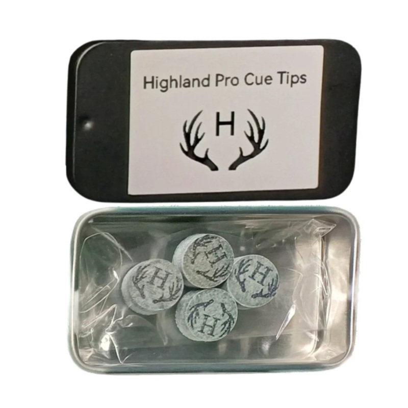 Highland Pro Cue Tips – Hard