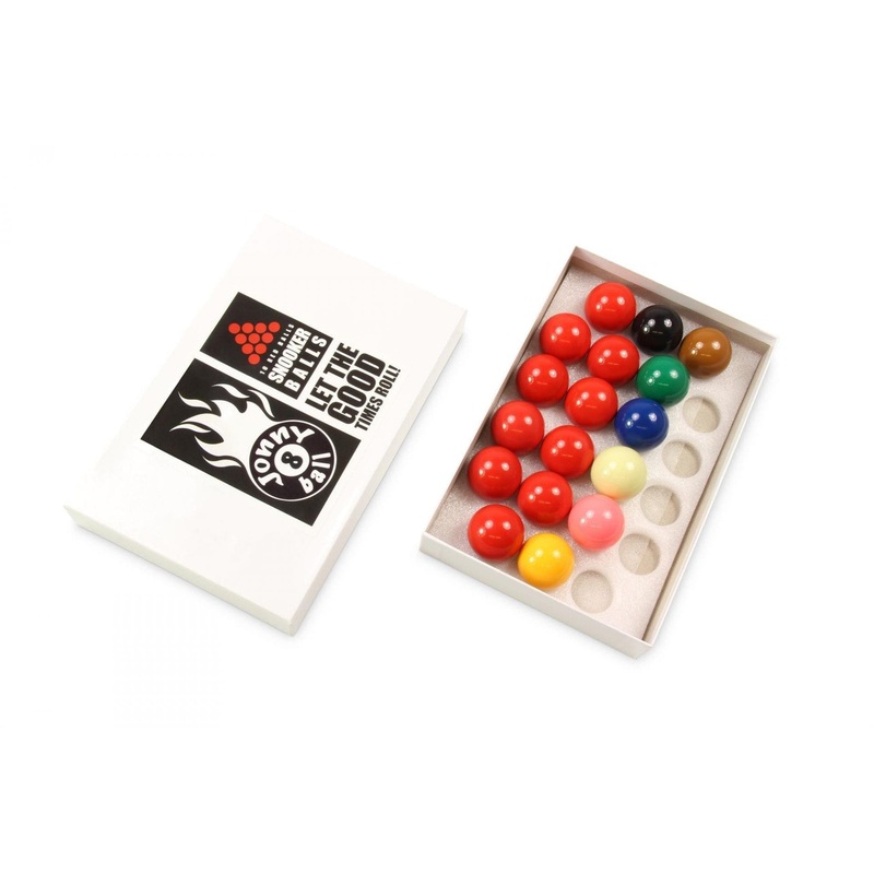 Jonny 8 Ball KIDS 38mm 1 1/2″ Economy Snooker Balls – 17 Ball Set