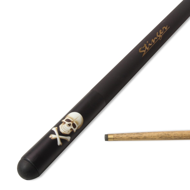 Buffalo PRO SKULL Stinger British Pool Cue 52″ 2pc Centre Joint – 8.5MM Tip