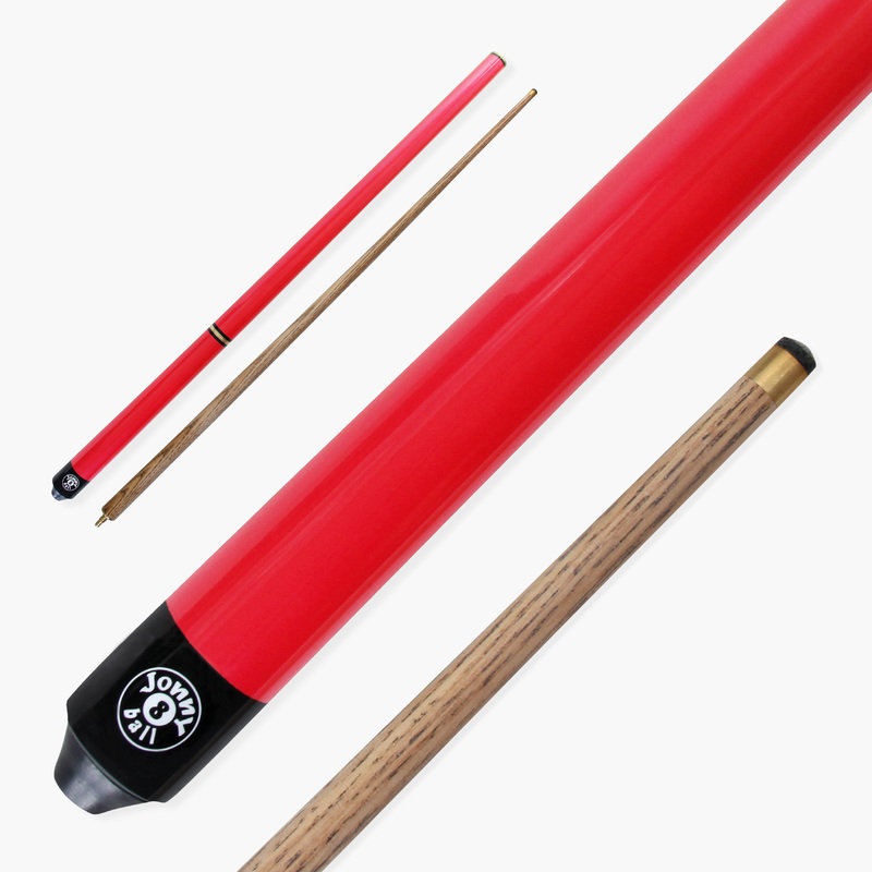 Jonny 8 Ball 48 Inch JUNIOR TRIAD 3 Section Kids Snooker Pool Cue – 9mm Tip