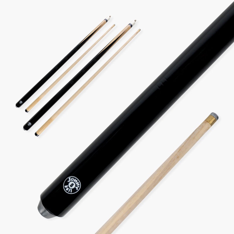 Jonny 8 Ball Pub Style 2 Piece Snooker Pool Cue Set 9.5mm Tip – 57 Inch and 48 Inch Cues