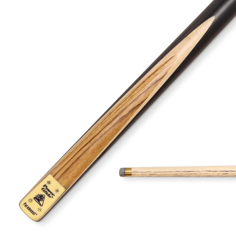 Powerglide PARAMOUNT 3/4 Jointed 57 Inch Pool Snooker Cue 9.5mm Tip