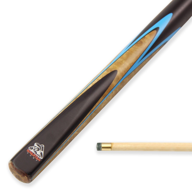 Spartan Fury VANQUISH 57 inch 3/4 Jointed Matching Ash Snooker Pool Cue  9mm Tip