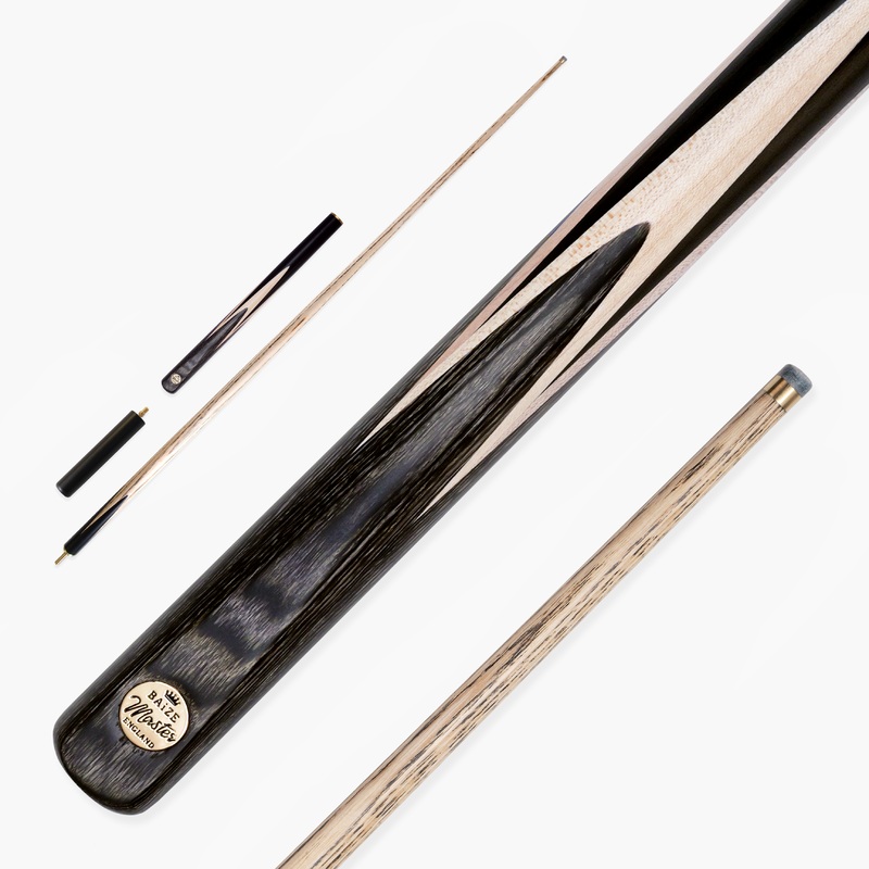 Baize Master Limited Edition Gold Series 58 Inch  Professional Snooker Pool Cue 9.5mm with with Hand Fitted PRO SPIN Medium Tip – Hand Finished in the UK by Cue Care Jim using Lynchs Cue Balm