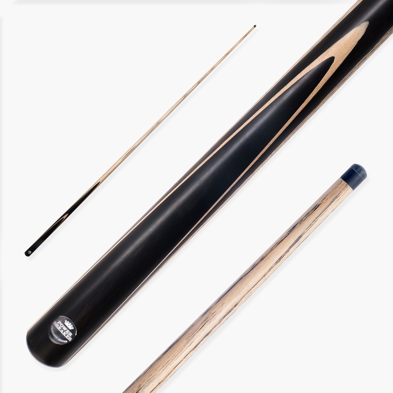 Baize Master Power Breaker Ebony 57 Inch 1 Piece English Pool Break Cue with Ash Shaft and Ebony Butt – 10.2mm Phenolic Tip and Round Butt End  For Breaking Only