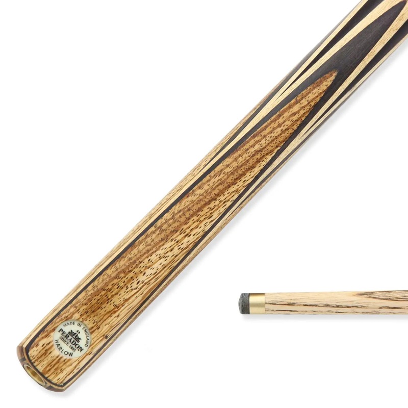 Peradon HARLOW 3/4 Ash Ebony Snooker Pool Cue 58 Inch – 9.5mm Tip