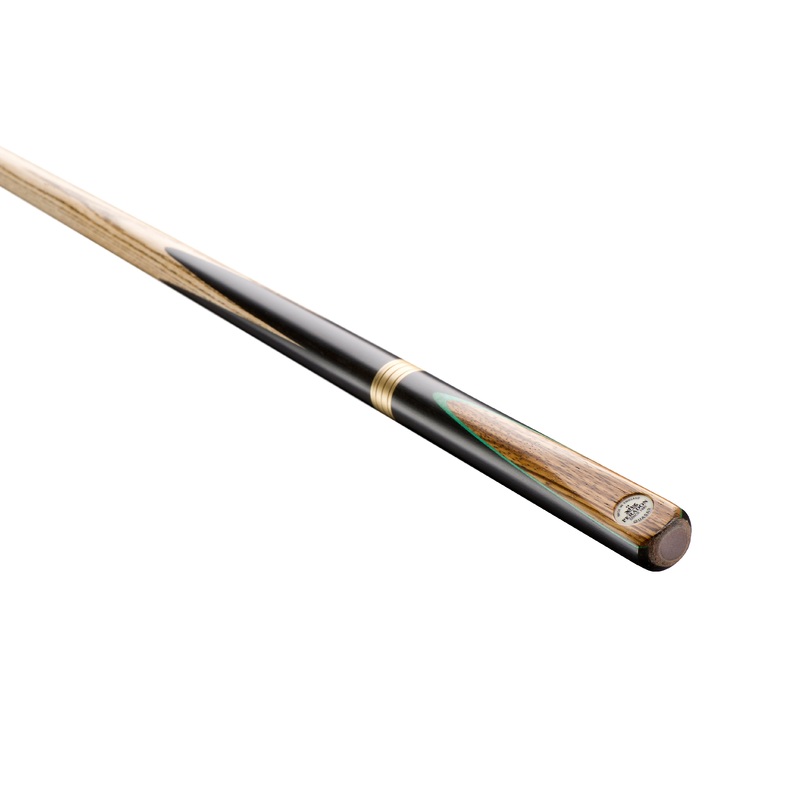 Peradon QUASAR 3 Piece Ash Ebony & Zebrano Snooker Pool Cue 55 Inch – 8.5mm Tip