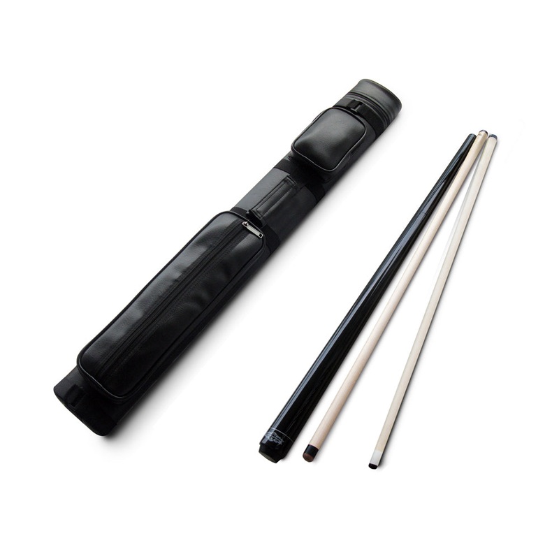 Champion Sport Black Nemesis Jump & Break Cue with two shafts playing shaft and break shaft), Cuetec or Champion Glove
