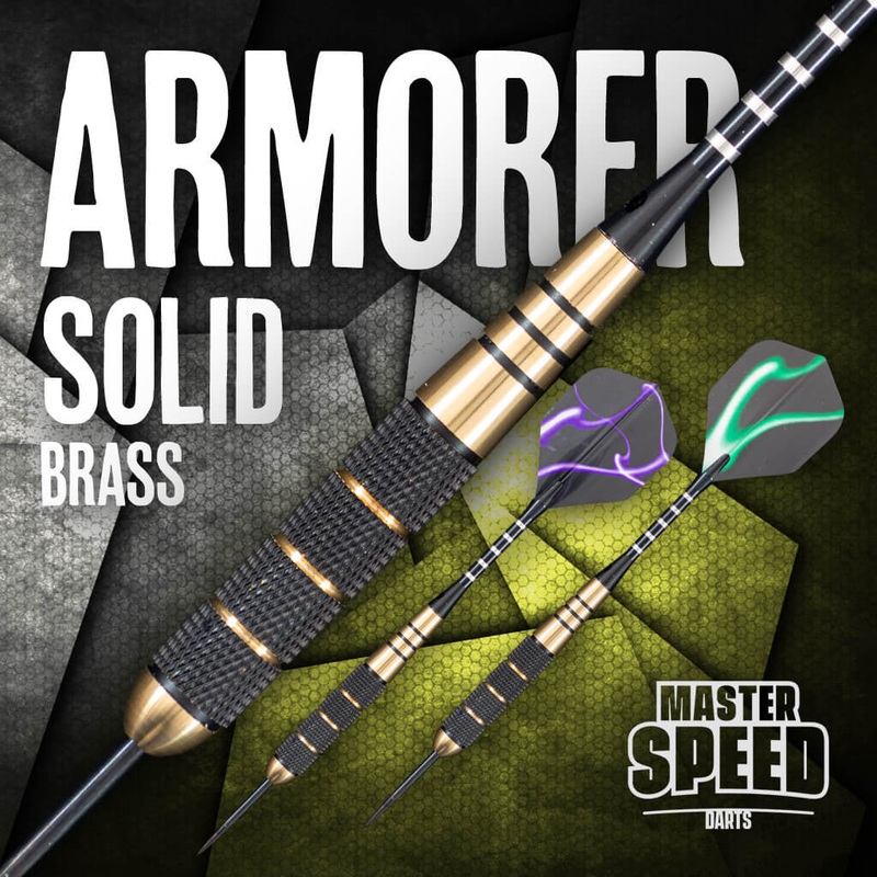 DARTS MASTER SPEED ARMORER BRASS STEEL TIP