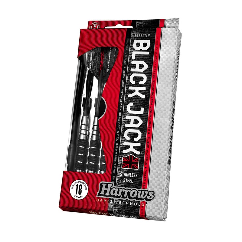 HARROWS BLACK JACK STEEL TIP DARTS