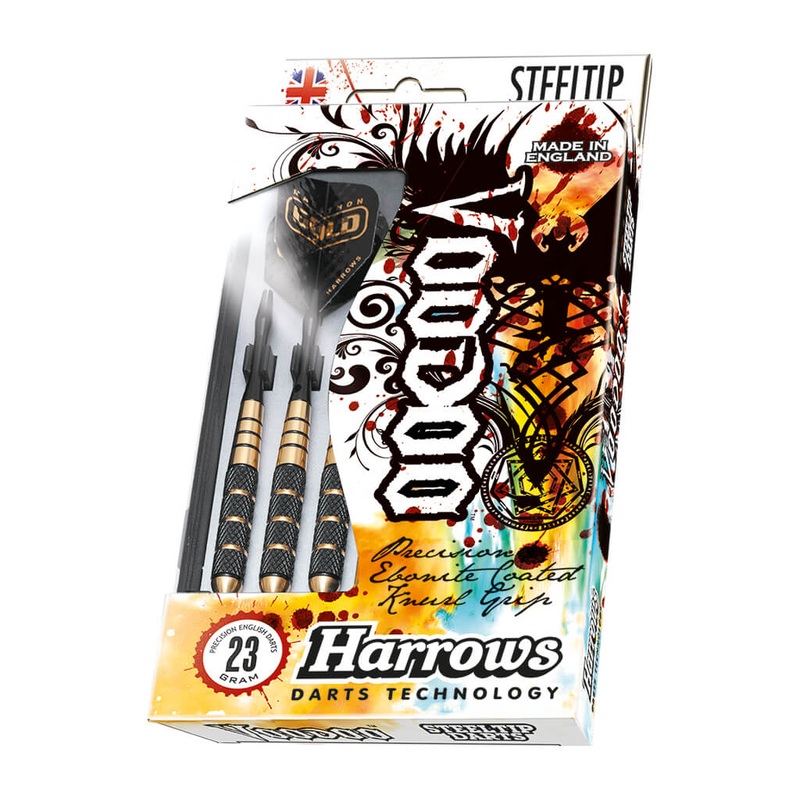 HARROWS VOODOO STEEL TIP DARTS