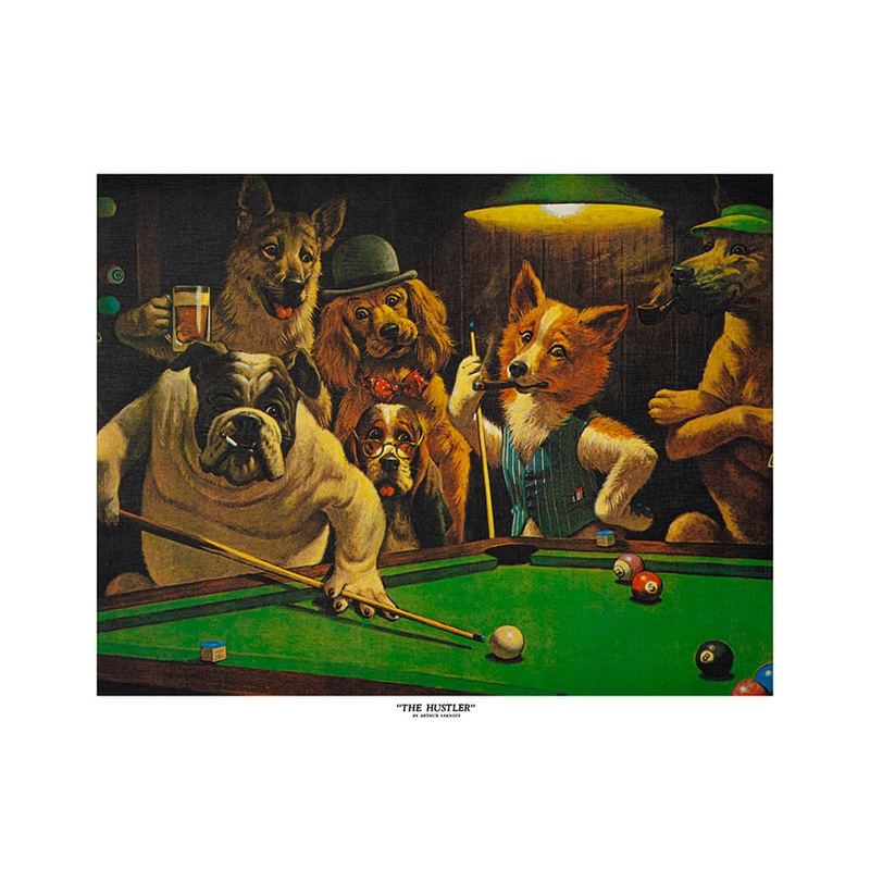 THE HUSTLER 16″X20″ POSTER
