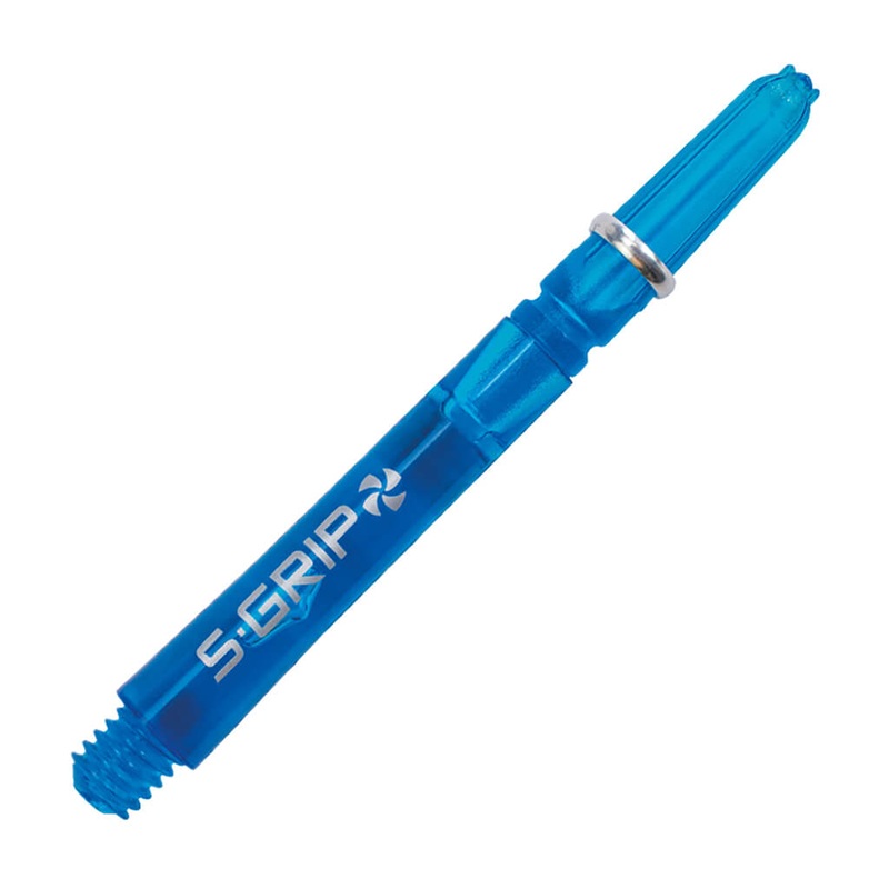 HARROWS SUPERGRIP SPIN MEDIUM DART SHAFT – AQUA