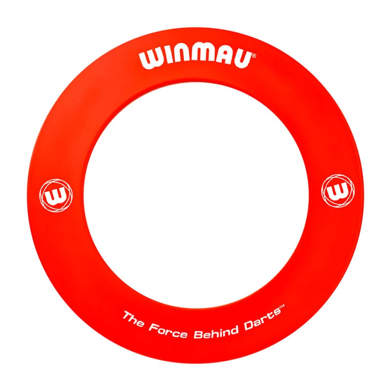 WINMAU RED PRINTED DARTBOARD SURROUND